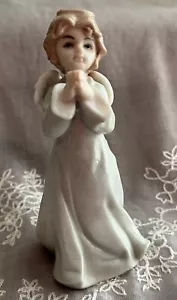 vintage PRAYING ANGEL FIGURINE Baum Brothers Formalities 6 inches tall statue - Picture 1 of 7