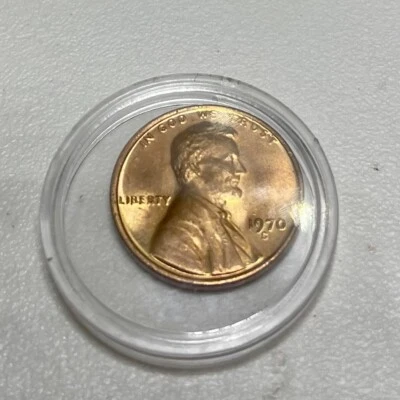 Centavo Lincoln camafeo DDO 1c fecha grande 1970-S sin circular prueba de alta calidad Foto 1 de 4