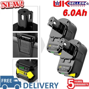 2X 18V Battery For Ryobi P108 8.0Ah Lithium One Plus RB18L50 RB18L40 P104 PACK - Picture 1 of 12