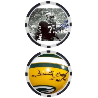 FORREST GREGG SIGNED Poker Chip - Top 100 NFL Football Player - Image 1 of 2