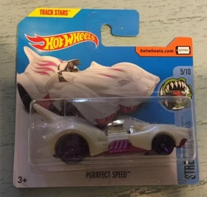 DIE CAST " PURRFECT SPEED " HOT WHEELS SCALA 1/64 - Imagen 1 de 1