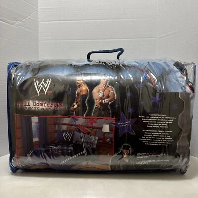 Edredón de tamaño completo John Cena Undertaker Triple H WWE Wrestling 2008 de colección Foto 1 de 4