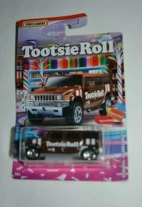 MATCHBOX 2020 CANDY SERIES 3/6 - '02 HUMVEE H2 SUV CONCEPT TOOTSIE ROLL BROWN - Bild 1 von 3