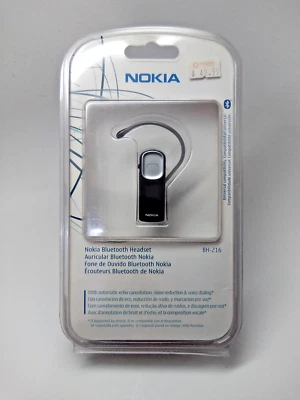 Auriculares Bluetooth Nokia OEM Modelo BH-216 NOS Foto 1 de 4