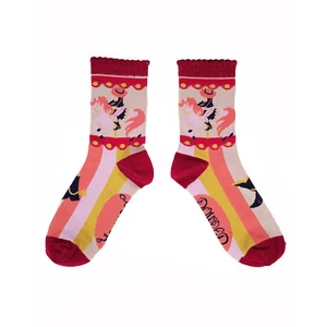 Powder - Stone Cowgirl Ankle Socks with Presentation Gift Bag - Picture 1 of 3