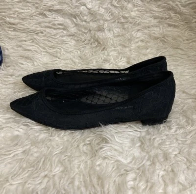 Zapatos planos negros Nine West 6,5 Foto 1 de 4