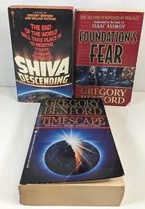 GREGORY BENFORD Sci-Fi Fantasy Novels ~ Build Your Own Lot ~ You Choose The Book - Foto 1 di 5