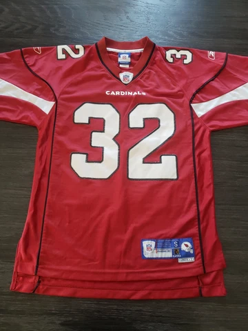 Edgerrin James Arizona Cardinals Reebok Men’s Red Jersey Size S Cover
