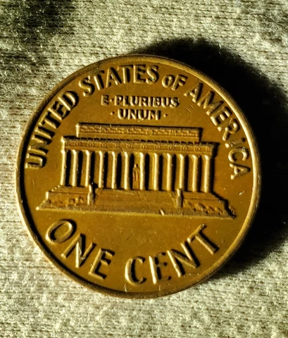 1972-p Lincoln Memorial Penny WDDO-003  Key Error Date Cover