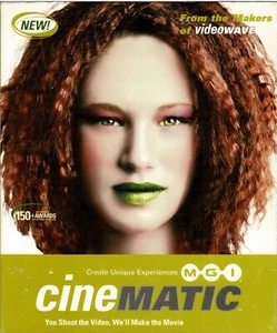 MGI Cinematic Pc Brand New Sealed Retail Box XP Video Editing Software - Picture 1 of 2