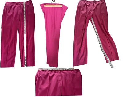 Pantalón Linea Rosa Brillante Talla 12 Foto 1 de 4