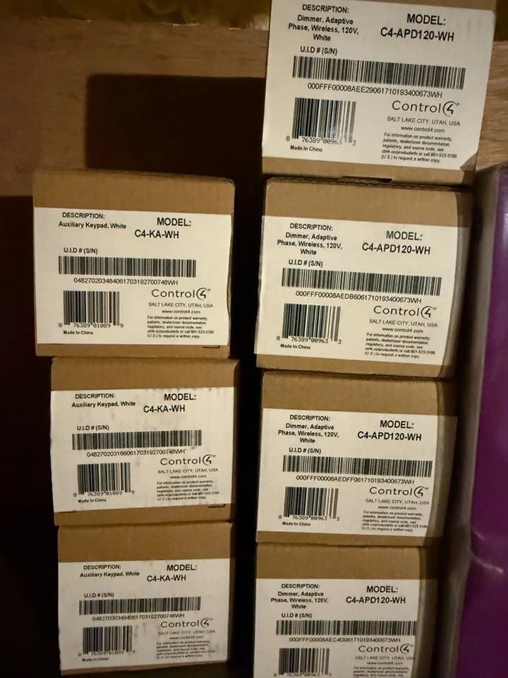 Control4 C4-APD120-WH Adaptive Phase Dimmer Switch - Brand New - Image 1 of 1