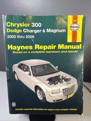 Manual de reparación Haynes 25027 Chrysler 300 y Dodge Charger 2005-2010 Foto 1 de 4