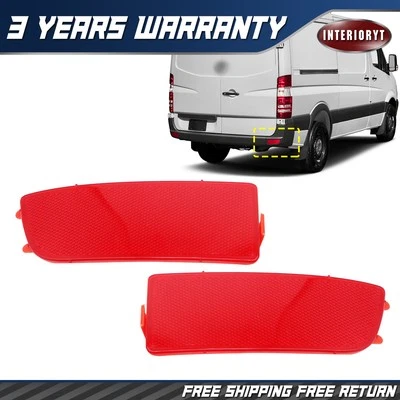 Rear Bumper Reflector Set For 2010-2018 Mercedes Benz Sprinter 3500 - Изображение 1 из 4