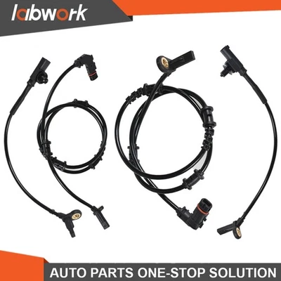 Sensor de velocidad de rueda delantero/trasero Labwork 4xABS para Mercedes-Benz ML320/ML350/ML Foto 1 de 4