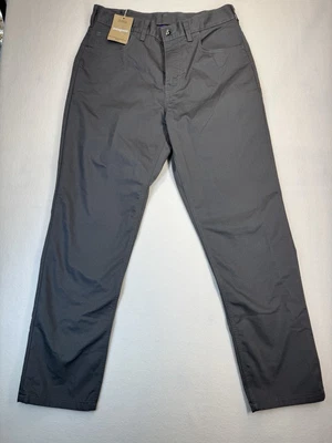 Pantalones de viaje Patagonia de sarga para hombre de 5 bolsillos - gris forja - 32 regulares nuevos con etiquetas Foto 1 de 4