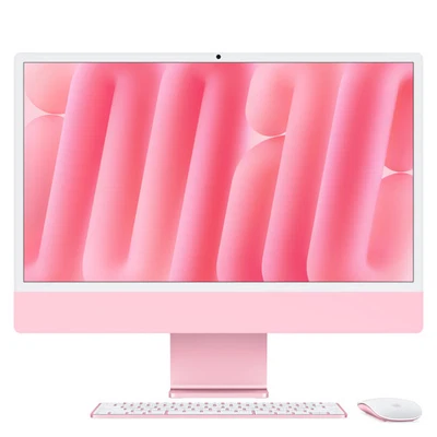 Apple iMac 24" Retina 4,5K 2024 M4/16/256GB 8C GPU Pink MWUG3D/A - Bild 1 von 4