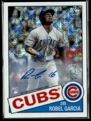 L10,255 - 2020 Topps '85 Topps Silver Pack Chrome Auto #85C47 Robel Garcia /299 - Image 1 of 2
