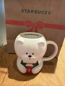 Tazza Orso Barista 2025 Starbucks Natale Vacanze Edizione Limitata - Foto 1 di 1