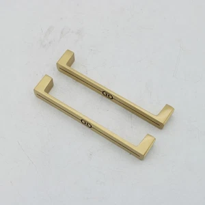 Küchengriffe Vintage Schubladengriffe Gold Möbelgriffe Massiver Messing Mit Schr - Bild 1 von 1