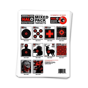 Thompson Target HALO Mix Pack Reactivo Salpicaduras Objetivos 8.5x11, Paquete de 20: 4614-20 - Imagen 1 de 2