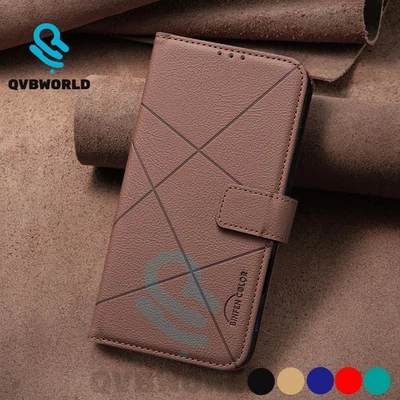 For Samsung Galaxy A56 A36 A16 A06 A55 A25 A72 A53 A34 Flip Leather Case Cover - Image 1 of 4