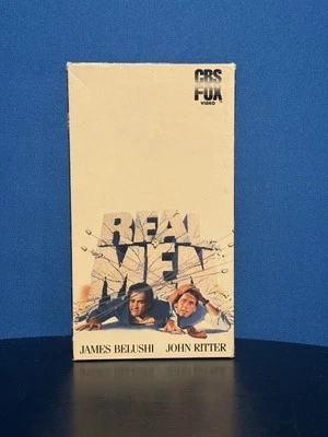 Real Men (VHS, 1988, CBS Fox) James Belushi, John Ritter BUY 2 GET 2 FREE - Image 1 of 3