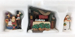 Dept 56 Dickens Village Christmas Pudding Costermonger - Christmas Carol Cratchit - Bild 1 von 4