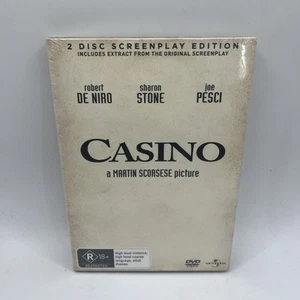 Casino - Screenplay Edition 2 x DVD Martin Scorsese 1995 Brand New Sealed - Picture 1 of 2