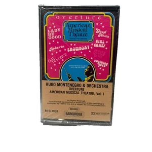 Hugo Montenegro & Orchestra Overture American Musical Theatre Cassette Sealed - Picture 1 of 3
