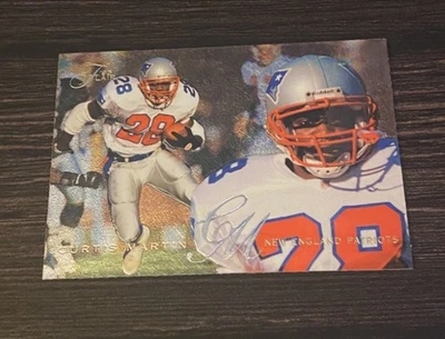 1995 Flair Curtis Martin #124 New England Patriots New York Jets RC - Image 1 of 2