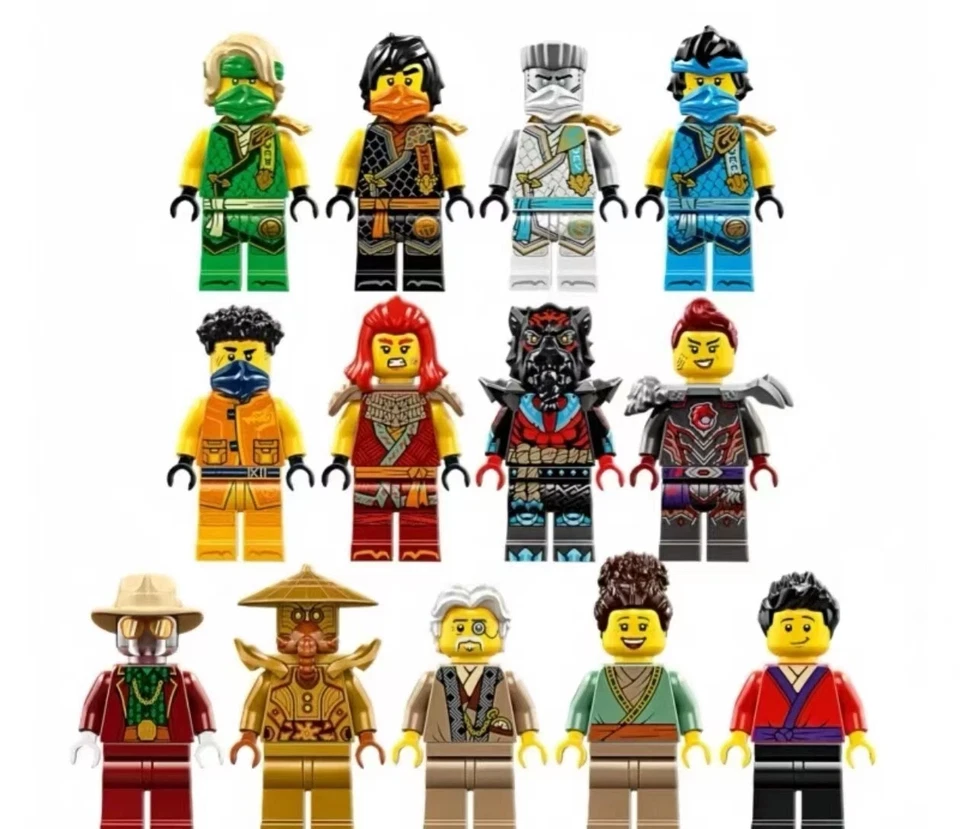 Минифигурки LEGO Ninjago Dragon Rising Tournament Temple City 71814 - Изображение 1 из 1