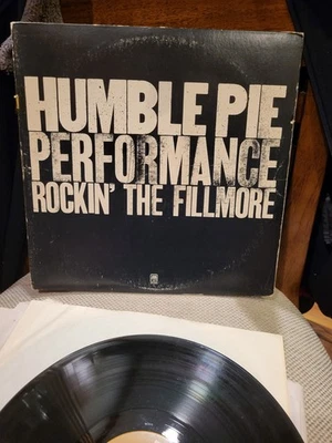 Humble Pie — Rockin' the Fillmore 2 пластинки A&M SP‐3506 VG Gatefold EX/NM винил концерт - Изображение 1 из 4