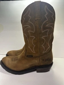 Ariat Herren 9.5 D Ironside H2O Leder Western Cowboy Arbeitsstiefel 10006299 - Bild 1 von 10