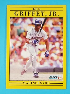 1991 Fleer Ken Griffey Jr Seattle Mariners #450 ⚾ - Bild 1 von 2
