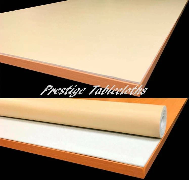 Beige Table Protector Heat Resistant Heavy Duty Executive Felt - Sent Rolled - Image 1 of 1