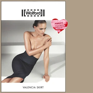 Wolford Valencia Skirt • M • almodine ... Eleganter Bleistiftrock, breiter Bund - Bild 1 von 8