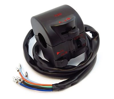 Conjunto de interruptor de seta pisca-pisca esquerdo 35200-377-003 Honda CL360 CB360T CB400F - Imagem 1 de 4