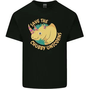 Save the Chubby Unicorns Funny Rhino Mens Cotton T-Shirt Tee Top - Picture 1 of 106