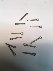 NOS Harper Cotter Pins 18-8 Stainless Steel 1/2L diam 1/16 (10 Pieces) free ship - Picture 1 of 5