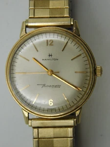 Vintage Hamilton Thin-O-Matic Cal. 663 17j Micro Rotor Automatic Wrist Watch - Picture 1 of 7