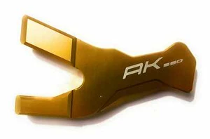 Placa Soporte Caballete Lateral Oro ergal Anodizado Para Kymco Ak 550 2017> - Imagen 1 de 4