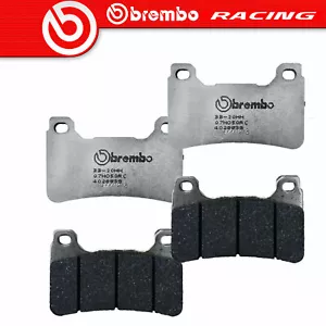 2 Coppie Pastiglie Freno Brembo Racing Anteriori HONDA CBR 600 RR 2004 2017 - Foto 1 di 4