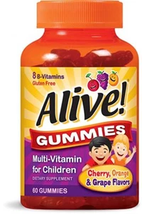Nature's Way Alive! Children's Gummy Multi-Vitamin, 60 Ct (4 Pack) - Picture 1 of 1