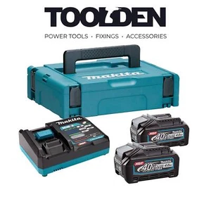 Makita 191K01-6 XGT 40V Max Power Source Kit with 2x 4.0Ah Batteries - Picture 1 of 4