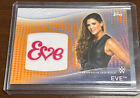 2021 Topps WWE Women's Division Super Star Logo Patch Orange Eve 33/75