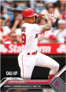 Jordyn Adams - 2023 MLB TOPPS NOW 734 First MLB HIT - Picture 1 of 2