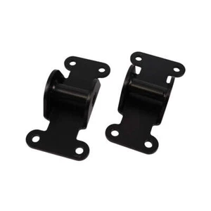 Soporte de motor de almohadilla de marco de acero macizo negro para Chevy V8 - Imagen 1 de 5