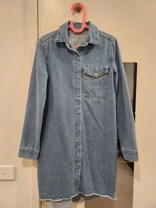 Denim Dress Long Sleeve Size XS - Picture 1 of 3