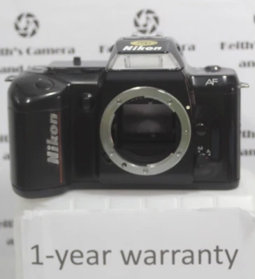 1 año de garantía Nikon N4004 AF SLR 35mm cámara fotográfica sistema maestro de decisión SOLO CUERPO Foto 1 de 4